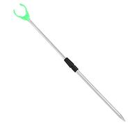 aqxreight Staffa per Canna da Pesca Supporto da Terra Portatile in Alluminio Estensibile per Canna da Pesca per la in Riva 80 Cm per Regolare il Pesce e Facilmente Nella Lattina Puoi Sostenere il