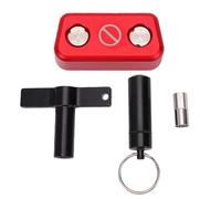 aqxreight Strumento di Blocco Porta OBD Dispositivo Antifurto in Lega di Alluminio Resistente La Protezione della Porta OBD Impedisce L'accesso Non Autorizzato per Auto SUV Camion