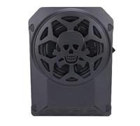 aqxreight Subwoofer per Auto Attivo 10 Pollici 800 W di Picco con Amplificatore Integrato e Luci a LED Controllate App per Il Audio di Camion per Auto in Installazione del Sedile