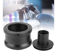aqxreight T2-NEX per Anello a T per Anello Adattatore per Microscopio per Fotocamera NEX Mount Ed Essere Separato Al Centro con NEX per Microscopio Adattatore per Compatibile con Lattine da 23,2 Mm