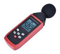 aqxreight TA8151 LCD Digital Digital Sound Meter Metecile Rileva i Dati del Tester Misurazione Decibel 30-130DB Visibilità Tenere Picchi di Misurazione scuri. Alto/basso la Funzione Easy e 3 Sound