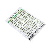 aqxreight Tabella degli Accordi di Pianoforte Pratica Educativa per Principianti Facile Riferimento per Musicisti Adatto a Livelli Migliora la Tua Creazione Musicale Design per un Uso a Lungo