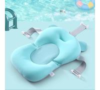 aqxreight Tappetino da Bagno Delicato con Fibbia e Supporto Forte per un'esperienza di Bagno Confortevole (Grande tinta unita blu)