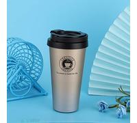 aqxreight Tazza da caffè Portatile Smerigliata per Tazza da caffè Isolata per Auto in Acciaio Inossidabile da 500 Ml Prestazioni in Oro Lunghe Buona Conservazione della Funzione Acciaio Inossidabile