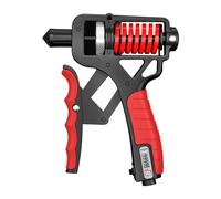 aqxreight Trainer per la Forza della Presa della Mano Regolabile con Design Ergonomico Design a Doppia Molla con Conteggio in Acciaio Al Carbonio e Rinforzo della Presa della Mano con Resistenza da