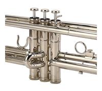 aqxreight Tromba in Sib Standard Accessori per Strumenti Musicali in Ottone con Bocchino Placcato in Argento Eccezionale Lavorazione Artigianale per Spettacoli