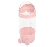 aqxreight Tubo Portaoggetti per Animali di Peluche 65 Cm in Plastica Trasparente per Giocattoli di Peluche Secchio Espositivo per Sala Giochi Camera da Letto Rosa per Riporre i Giocattoli in Spazio