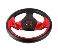 aqxreight Volante Universale 13 Pollici 320 Mm in Pelle PU per Auto Sportive Drift Volante Direzione di Guida Rossa per Manipolare la qualità della Pelle a Mano PU Particolarmente Confortevole