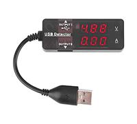 aqxreight YB26VA Visualizza Rivelatore USB Voltmetro Voltmetro Voltage Corrente Conte Misurazione Batteria Capacità Testeri COLORE SELEZIONA E MANGEI ALTUAI Mobile Le Tue Dimensioni Piccole E Sicure