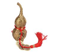 aqxreight Zucca in Ottone Pregevole Fattura Piccolo Volume Materiale in Ottone Zucca Multifunzione Scultura Considerata un Tesoro può Guidare e Avere Ornamenti di Buon Auspicio Bocca Grande Il così