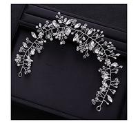 Aqxyedc Accessori for capelli da sposa alla moda Fascia for capelli in cristallo con strass Accessori for capelli da sposa Fascia for capelli da sposa Fascia for capelli fatta a mano wanglan