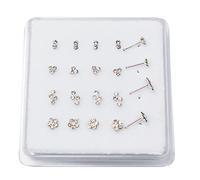 Aqxyedc Argento sterling 925 wanglan nasale
