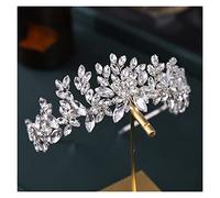 Aqxyedc Cerchietto for capelli da sposa in cristallo fatto a mano con strass, copricapo da sposa in cristallo, copricapo da donna, regalo for feste wanglan