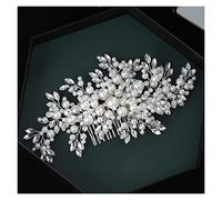 Aqxyedc Lussuoso pettine perla pettine for perle ricchezza perla perla accessori perla for le donne accessori da sposa TIARACELLO wanglan