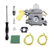 Aqxyhjk Carburatore for Motore decespugliatore Ryobi UT-09521 C1U-H46A C1U-H60 OE 26cc 30cc UT-09510 OE 120900026(1 Set as Attached)