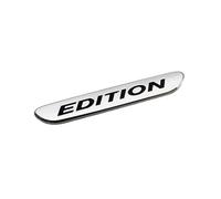 Aqxyju 1X Edition 1 Night Edition C300 C200L GLA CLA Chrome Silver Nero Distintivo Car Styling Logo Adesivi Emblema Adesivi Personalizzati per Auto(Chrome Edition)