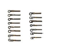 Aqxyju Accessori for occhiali rotti di ricambio for riparazione cerniera con inserto a molla da 100 pezzi(77-1B)