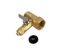Aqxyki 1/2 "a 3/8" Rubinetto in Ottone valvola a Sfera di Ingresso Filtro Rubinetto Sistema ad osmosi inversa Adatto for Rubinetto depuratore d'Acqua