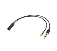 Aqxylzx Convertitore Radio Dab Splitter FM/AM Dab Autoradio Antenna Attiva Splitter Antenna Cavo Adattatore Convertitore SMA