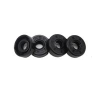 Aqxypas 2/5/10 pezzi ID 8mm NBR Paraolio TC-8 * 12/14/15/16/18/20/22/26 * 3/5/6/7/8mm Guarnizioni for albero in gomma nitrilica nera Guarnizioni for olio a doppio labbro(2pcs,8x22x7mm)