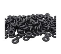 Aqxypas 50 pezzi/lotto anello di gomma NBR nero guarnizione O-ring OD10/11/12/13/14/15/16/17/18/19/20 * 3mm guarnizioni di tenuta O-ring anello olio rondella carburante(10x4x3mm,150pieces)
