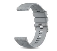 Aqxypas Cinturino da 18/20/22mm for Vivoactive 4 5 3 S/Venu 2s Sq 2 Plus/Forerunner 265 255S 645 245 Music/Vivomove 3S Bracciale a fascia(Gray,18mm)