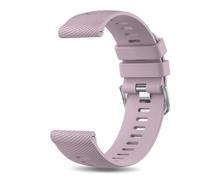 Aqxypas Cinturino da 18/20/22mm for Vivoactive 4 5 3 S/Venu 2s Sq 2 Plus/Forerunner 265 255S 645 245 Music/Vivomove 3S Bracciale a fascia(Violet,22mm)