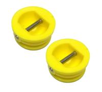 AQXYWAZQ 2 Pezzi Leash for tavola da Surf Legrope Plug Surf shortboard Longboard Kiteboarding SUP Leash Plug(Yellow)