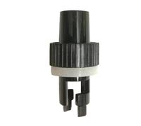 AQXYWAZQ Adattatore for Tubo Flessibile for Pompa a Pedale for Barche a Remi, valvola dell'Aria for Barche gonfiabili in PVC a Sei Fori, 1 Pezzo e 2 Pezzi(Black1)