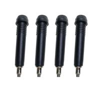 AQXYWAZQ Bastone da Trekking con Punta in carburo di tungsteno, Bastone da Passeggio, Bastone di Ricambio for Alpenstock(4 Pieces)