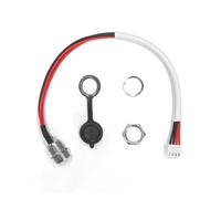 AQXYWAZQ Cavo di Alimentazione for Porta di Carica della Batteria, 3 Pin/Prong, 4 Fili, for Hoverboard, for Scooter da bilanciamento, Interruttore for Hoverboard, Parte di Collegamento(1 Set)