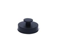 AQXYWAZQ Ganci a Ventosa riutilizzabili Senza Trapano, Ganci Rotondi Invisibili for Abiti, Ganci Adesivi for pareti di Cucina, Camera da Letto, Bagno(Black)