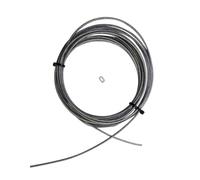 AQXYWAZQ Kit di Sostituzione del Cavo del timone con Rivestimento da 12 Piedi Sistema di Linea UP Down Cavo del timone for Canoa(1 Piece)