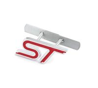 AQXYWQLL Adesivo for Auto 3D Distintivo dell'emblema ST Decalcomania for griglia del Cofano Anteriore Compatibile con Il Logo ST Focus Fiesta Ecosport 2009-2015 Mondeo Focus2 Focus3 MK2 (Color : ST G