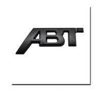 AQXYWQLL Adesivo for Bagagliaio Auto con Stemma ABT in Metallo 3D, Decorazione griglia di aspirazione dell'Aria(No.1)