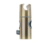 AQXYWUIO Supporto for soffione doccia di ricambio in 5 colori Staffa for clip for doccia regolabile Cursore for soffione doccia Prodotti for il bagno(Green Bronze)