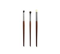 Aqxyxsw 3 pz/set Professionale Pennelli for Il Trucco Degli Occhi Ombretto Make Up Sfumino Evidenziatore Piega Sopracciglio Dettaglio Smoky Eye Spazzola Peli di Animale lingli(Color:07 08 09)