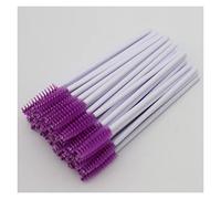 Aqxyxsw Spazzole micro for ciglia usa e getta bianche 1000pcs Bacchette for mascara Applicatore for bacchette Spazzole for pettine for ciglia Kit di strumenti for il trucco lingli(Color:Purple)