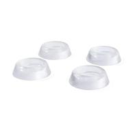 AQXYYWEI 4 pezzi Shock Saver Washmachine Pad Nano Glue Mobili Floor Protector Lavatrice Accessori Slipstop Lavatrice Pads