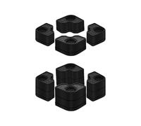 AQXYYWEI 4x cuscinetti antivibranti for accessori for lavatrice Rondella anti-camminata quadrata(Double Layer)