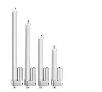 AQXYYWEI Attuatore lineare 2500N 12V 24V a Basso Rumore 50mm 100mm 300mm 500mm 700mm 900mm 1000mm Corsa Motore di azionamento lineare 52mm/s velocità(400N 52mm s,Stroke 150MM_12V)