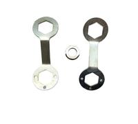 AQXYYWEI Chiave for frizione lavatrice Strumento integrato for smontaggio Chiave for rimozione dadi 36/38 Strumento for la riparazione e la pulizia degli elettrodomestici