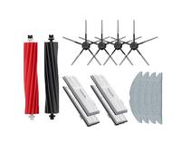 AQXYYWEI For S8 S8 Pro S8+ Pezzi di ricambio Spazzole laterali principali Panni for scopa Filtri Sacchetti for la polvere Accessori (Size : 14pcs)