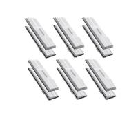AQXYYWEI For S8 S8 Pro S8+ Pezzi di ricambio Spazzole laterali principali Panni for scopa Filtri Sacchetti for la polvere Accessori (Size : 12pcs)