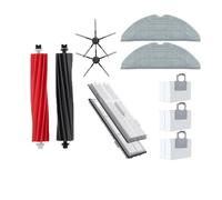 AQXYYWEI For S8 S8 Pro S8+ Pezzi di ricambio Spazzole laterali principali Panni for scopa Filtri Sacchetti for la polvere Accessori (Size : 11pcs)