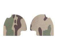 AQzxdc 1 paio di toppe mimetiche for cuffie tattiche, design 2 in 1, adesivi protettivi multipli della serie C.OMTAC, cuffie insonorizzate decorative(MC)