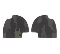 AQzxdc 1 paio di toppe mimetiche for cuffie tattiche, design 2 in 1, adesivi protettivi multipli della serie C.OMTAC, cuffie insonorizzate decorative(MCBK)