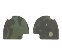 AQzxdc 1 paio di toppe mimetiche for cuffie tattiche, design 2 in 1, adesivi protettivi multipli della serie C.OMTAC, cuffie insonorizzate decorative(MCTP)