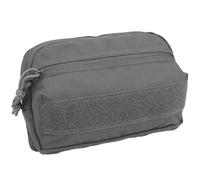 AQzxdc Borsa di espansione tattica MOLLE, da gilet, da appendere al petto, da cintura, multifunzionale, for utensili EDC.(Gray)