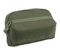 AQzxdc Borsa di espansione tattica MOLLE, da gilet, da appendere al petto, da cintura, multifunzionale, for utensili EDC.(Green)